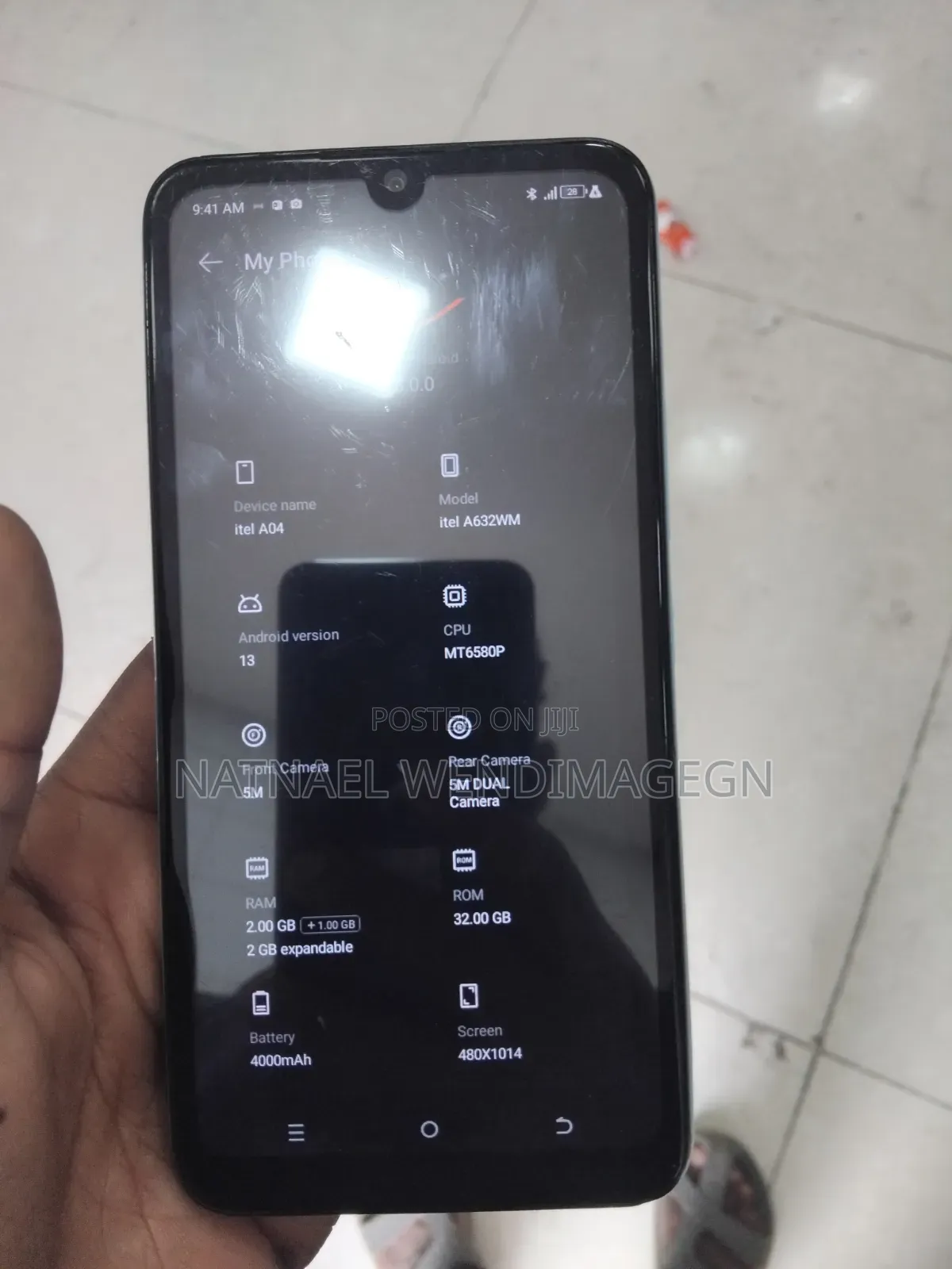 Itel A04 32 GB Blue