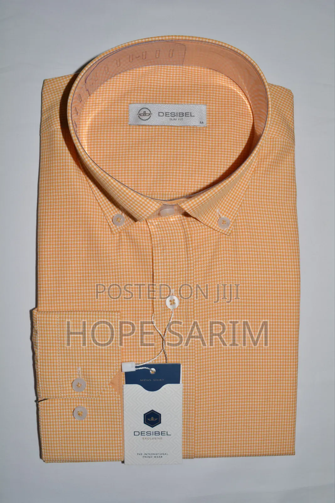 Champagne Beige Micro-Stripe