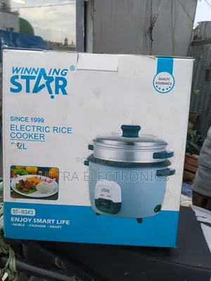 Winning Star St-9343 Electric Rice Cooker – 2.2l Easy Cooking •