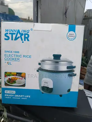 Winning Star St-9343 Electric Rice Cooker – 2.2l Easy Cooking •