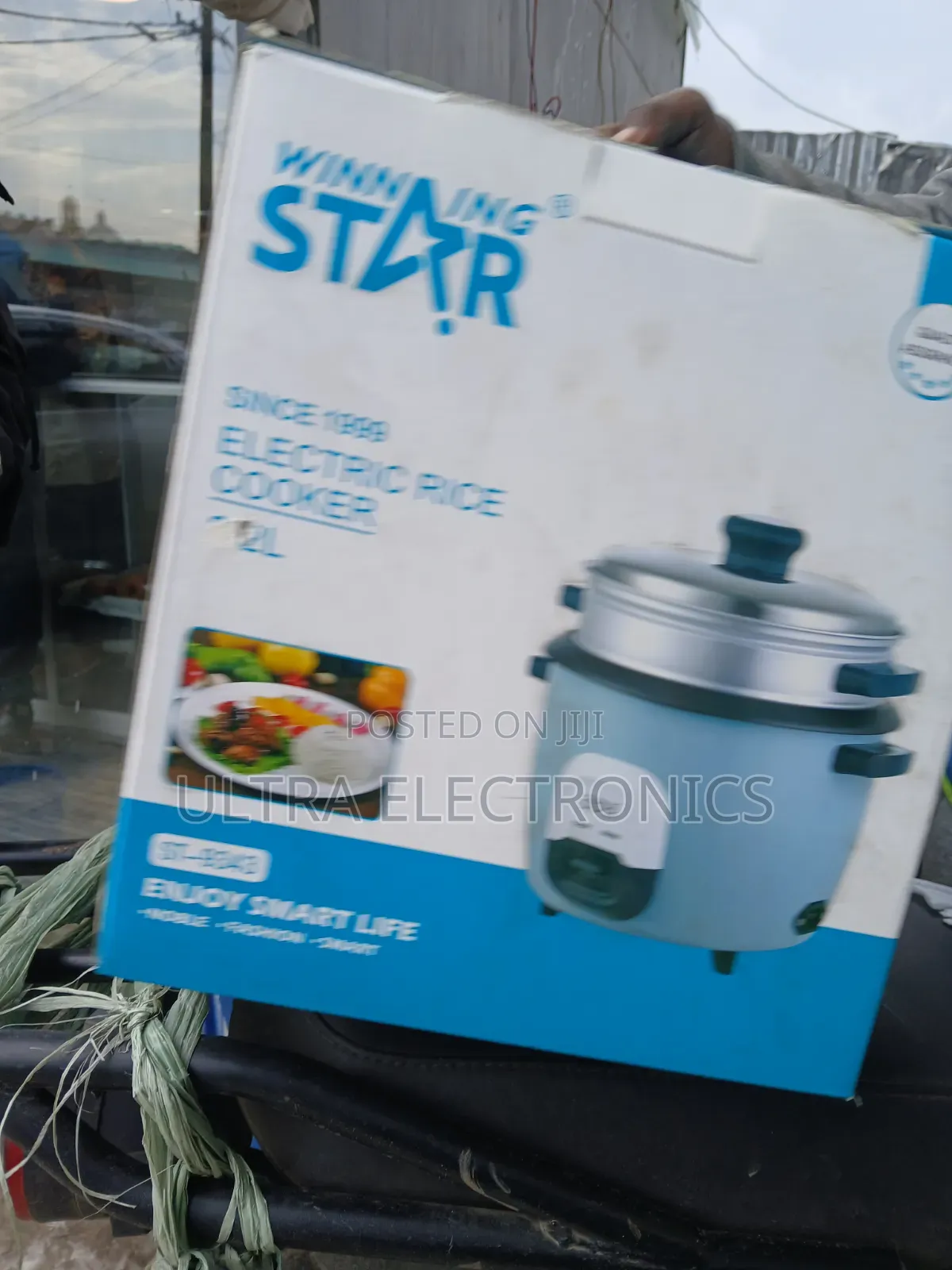 Winning Star St-9343 Electric Rice Cooker – 2.2l Easy Cooking •