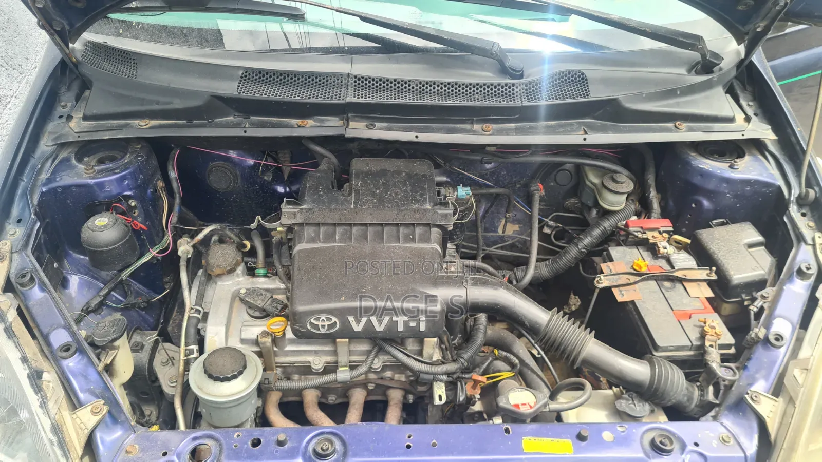 Toyota Yaris 2001 Blue