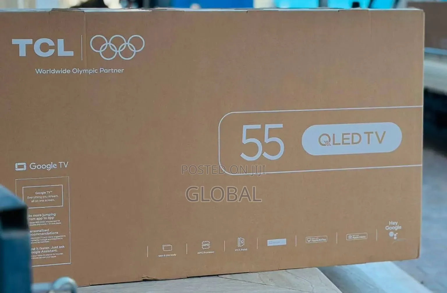 55"tcl Qled Single Screen TV