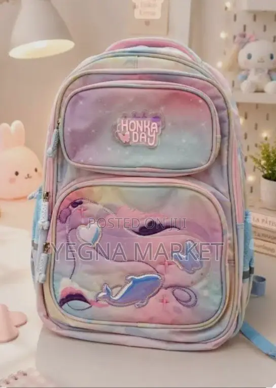 > 3-in-1 School Bag – New Stylish! እጅግ ውብ፣ ዘመናዊና ለልጆች በጣም ማራኪ የሆነ