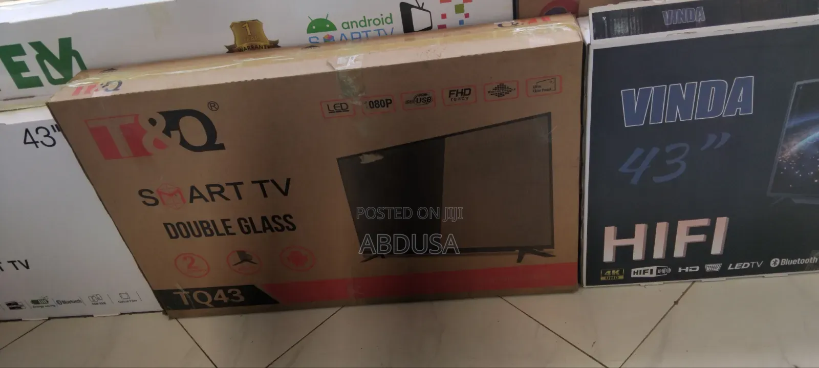 TV Smart 43inc መዝናኛዎን በሚያስደንቅ የ4K ጥራት ያሻሽሉ! ለፊልም ምሽቶች , ለስፖርት ጨዋታዎች