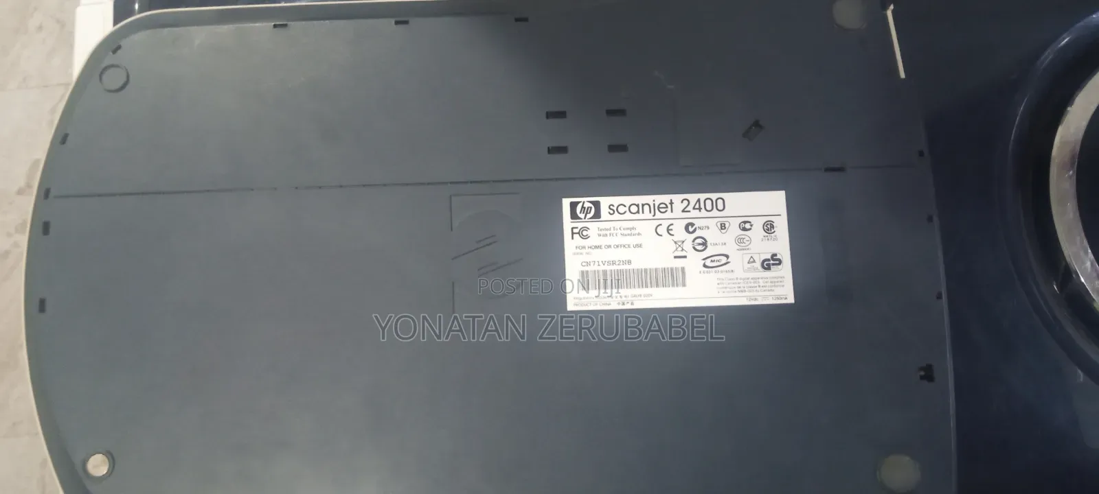 HP ScanJet 2400 Flatbed Scanner – Clear Scans,