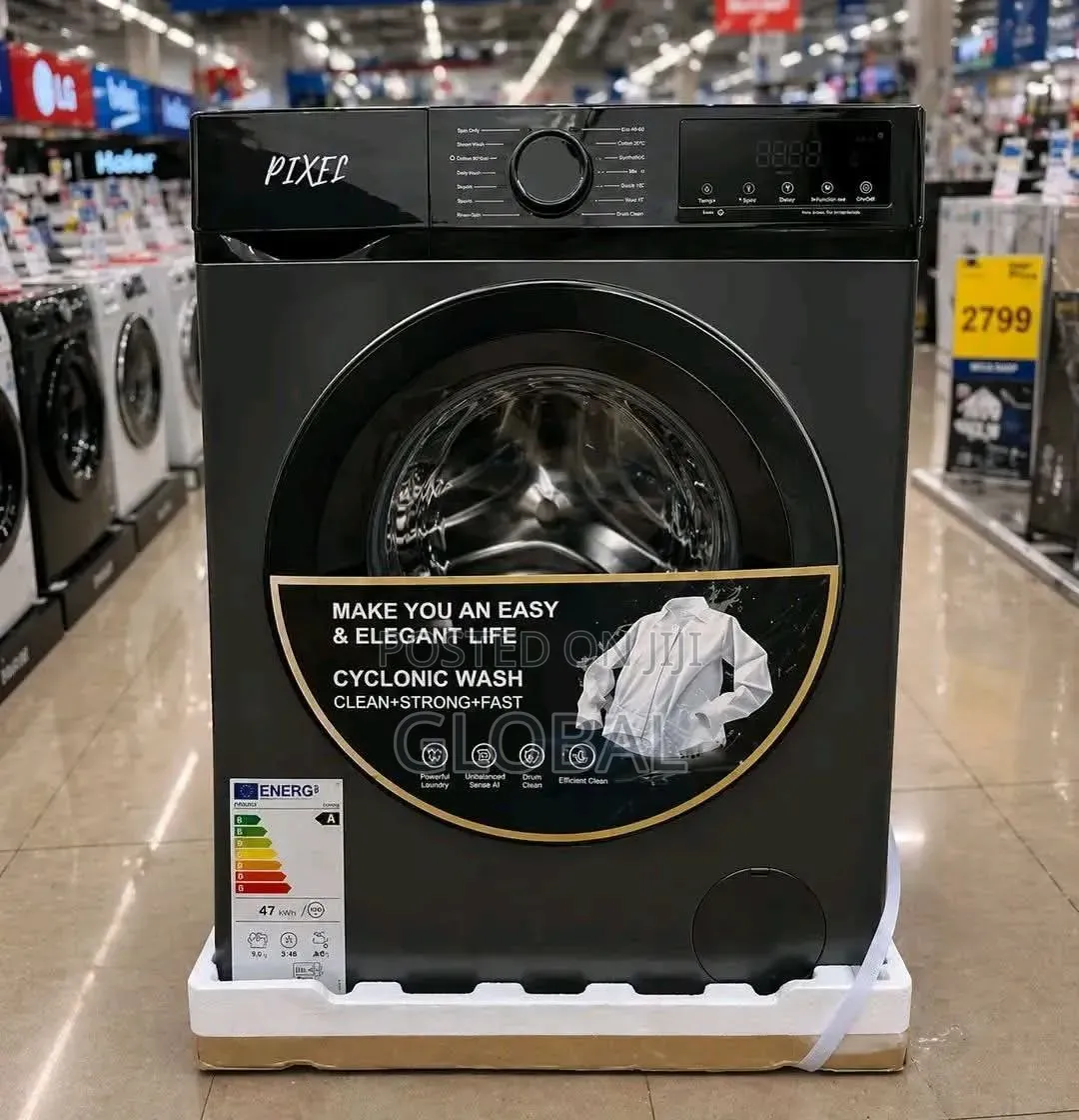 Pixel 14kg Front Load Automatic Washing Machine