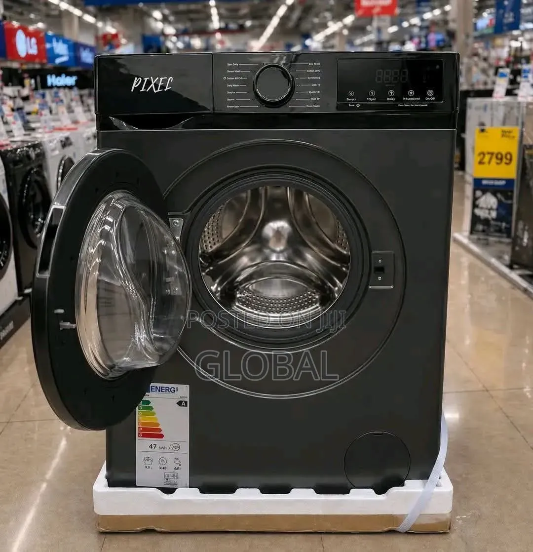 Pixel 14kg Front Load Automatic Washing Machine