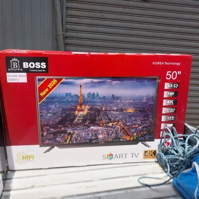 Boss 50"double Glass Korean Technology TV