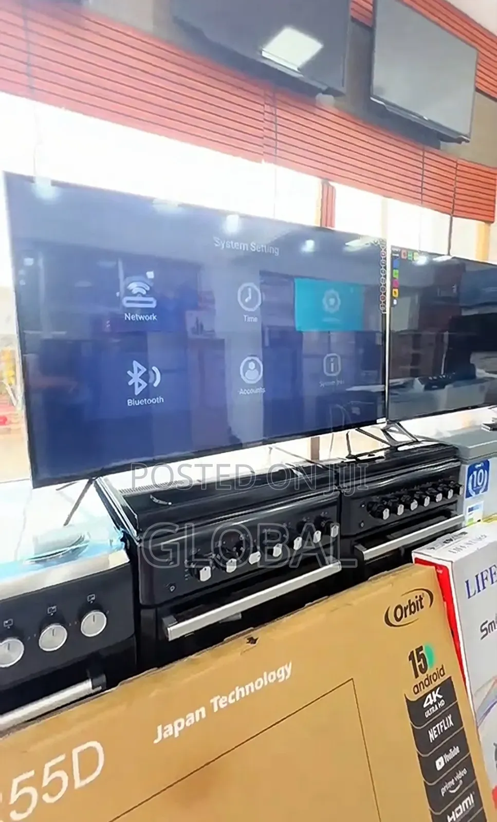 Boss 50"double Glass Korean Technology TV