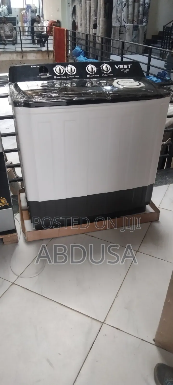 Vest Washing 20 Kg ማኑዋል ላውንደሪ ማሽን የጭንቀትዎ ገላጋይ ነው! በኮፐር ሞተር