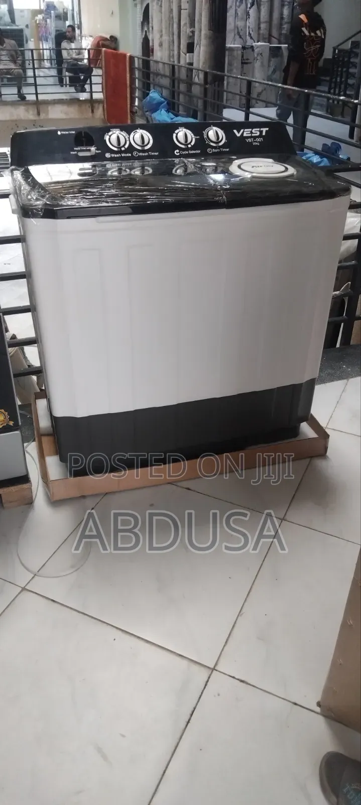 Vest Washing 20 Kg ማኑዋል ላውንደሪ ማሽን የጭንቀትዎ ገላጋይ ነው! በኮፐር ሞተር