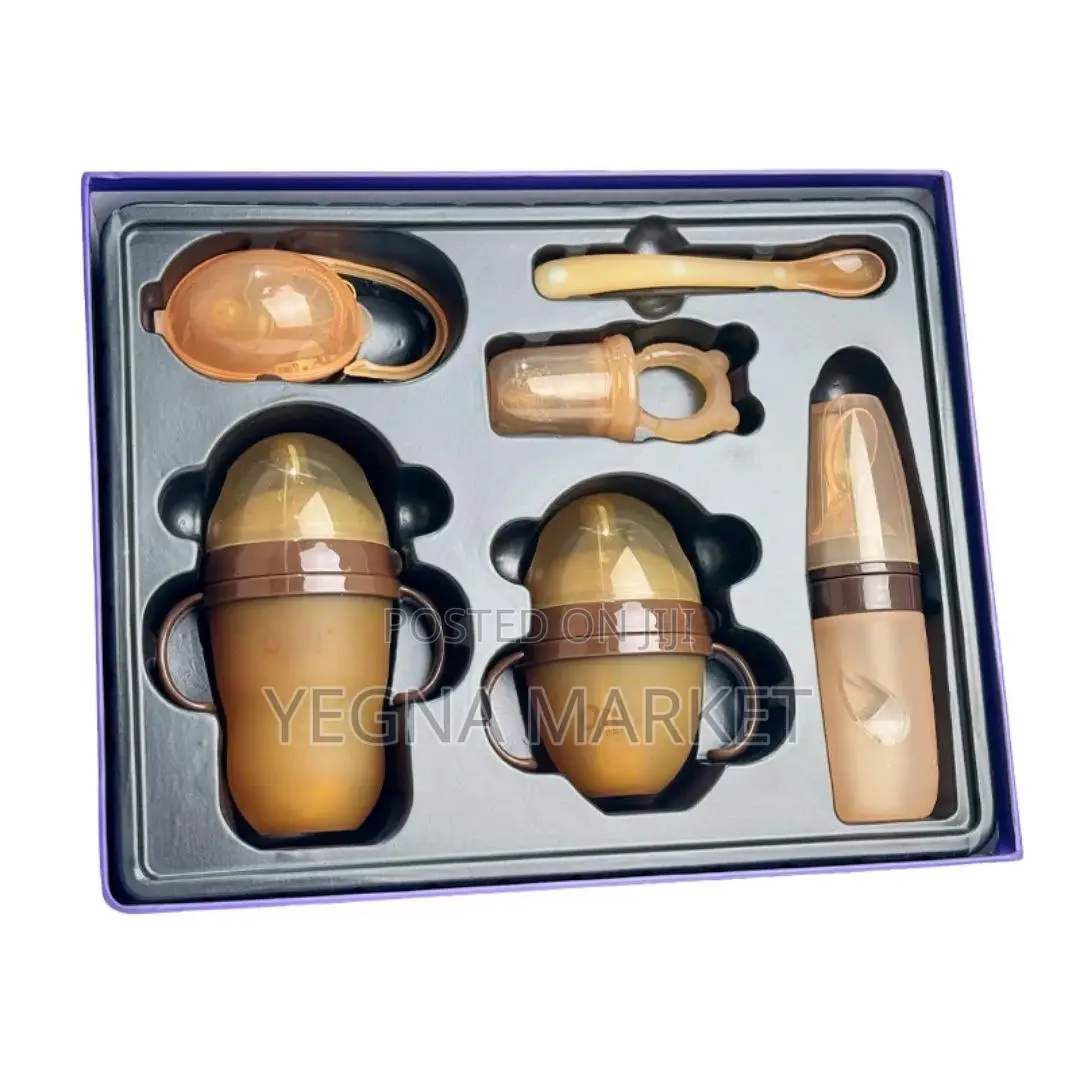 ለልጅዎ ጤናማ እና ምቹ አመጋገብ ተመራጭ የሆነው የ6 በ 1 Feeding Set አመጣንላቹ