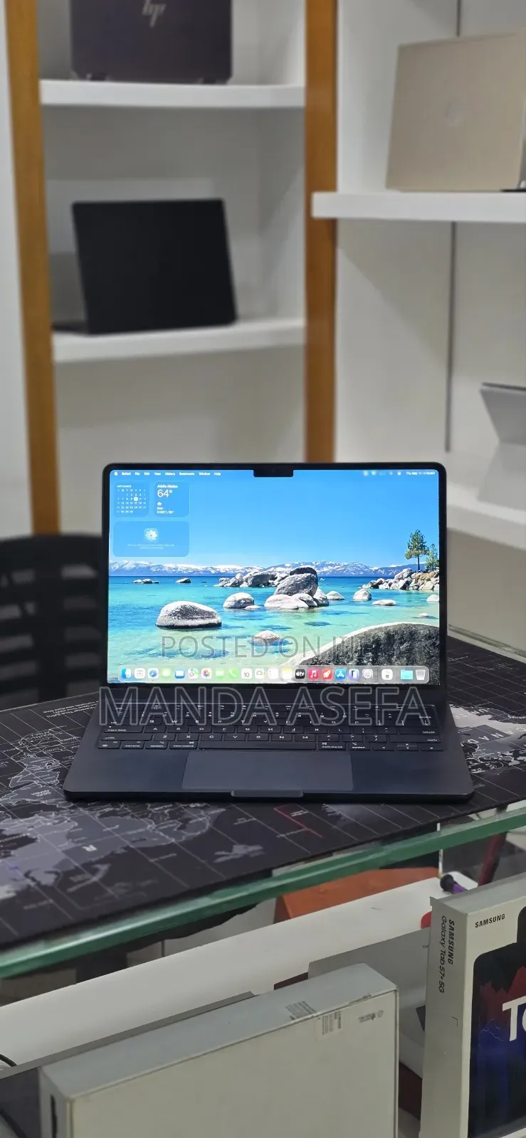 New Laptop Apple MacBook Air 2022 M2 16GB Apple M2 SSD 256GB