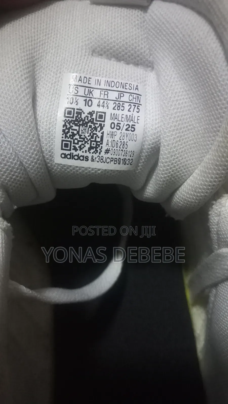 New Real Adidas From USA . You Can Check in QRCode