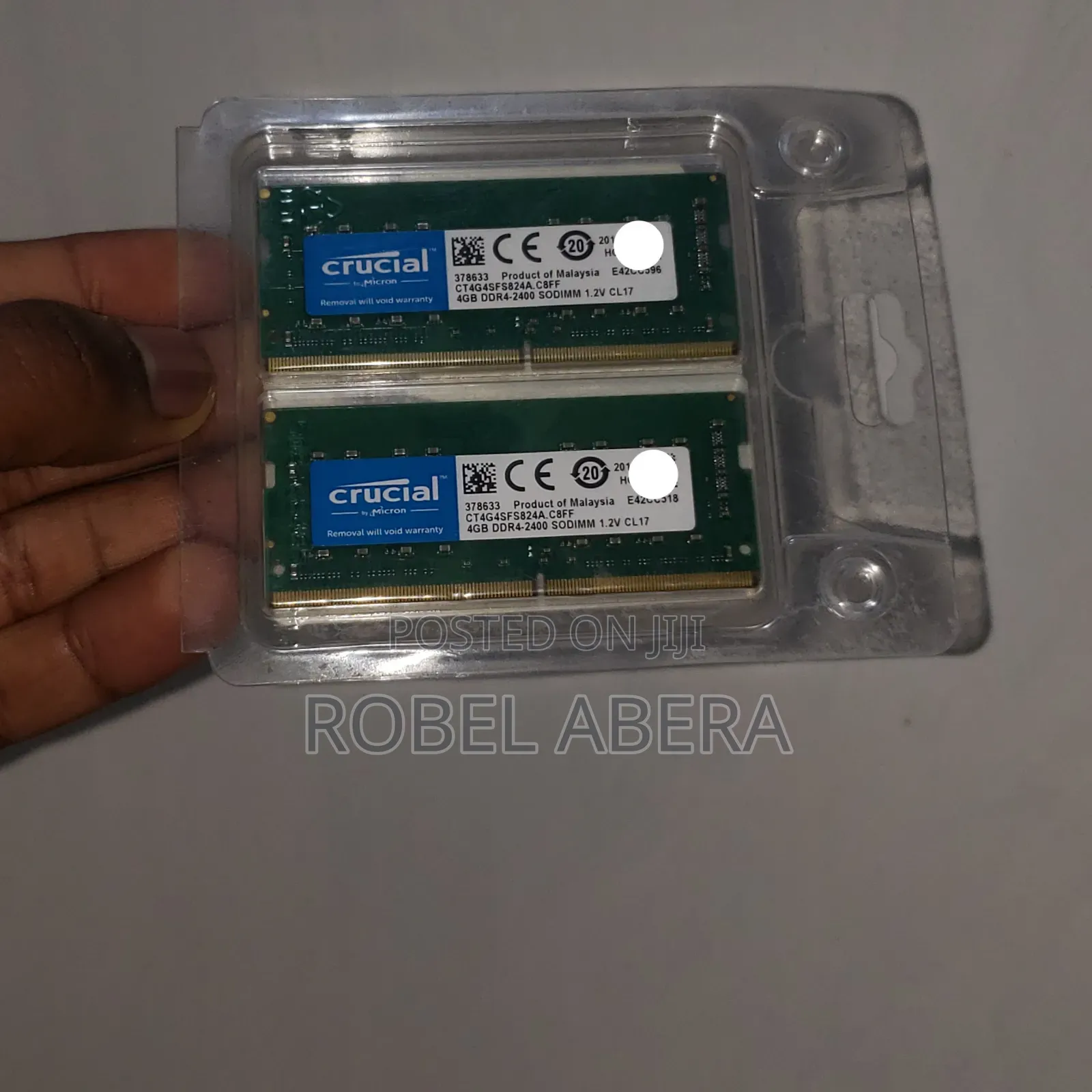 Crucial Ddr4 2400mhz 4gb 2x