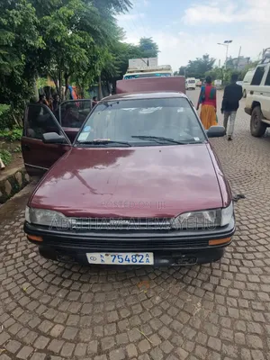 Toyota Corolla II 1.3 FWD 1991 Burgundy