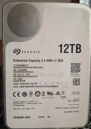 Internal Hard Disk 12 TB