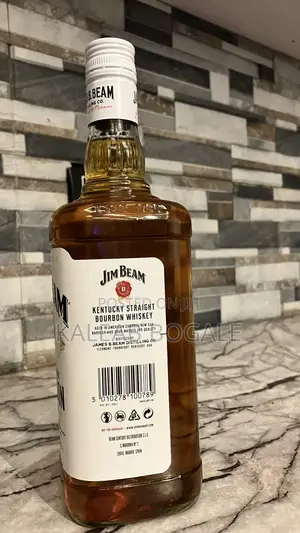 Jim Beam White Label Kentucky Straight Bourbon Whiskey