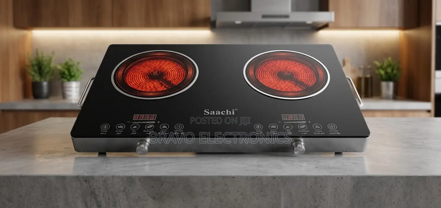 Saachi Touch Stove Hotplate With Fan