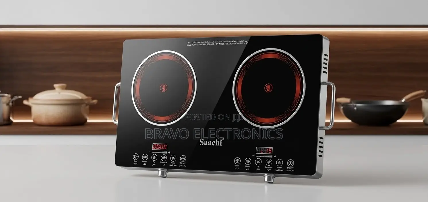 Saachi Touch Stove Hotplate With Fan