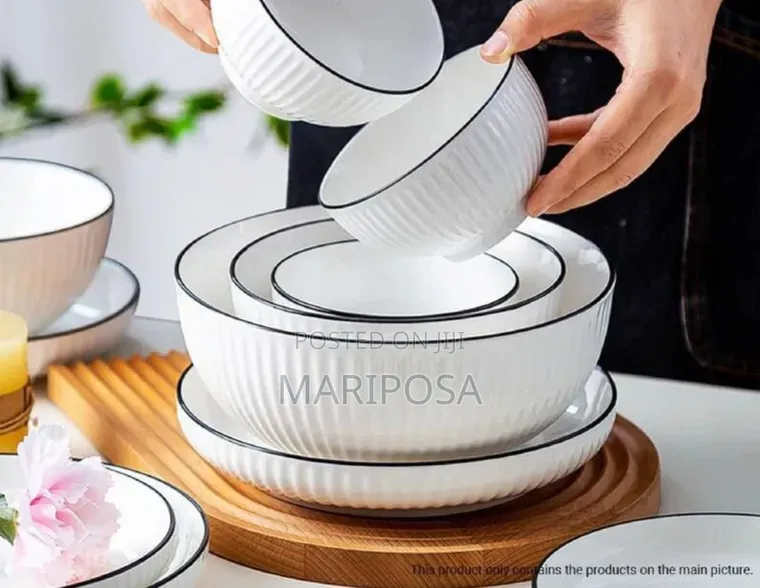 Japanese Style Ceramic Soup Bowls