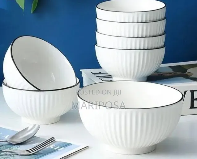 Japanese Style Ceramic Soup Bowls