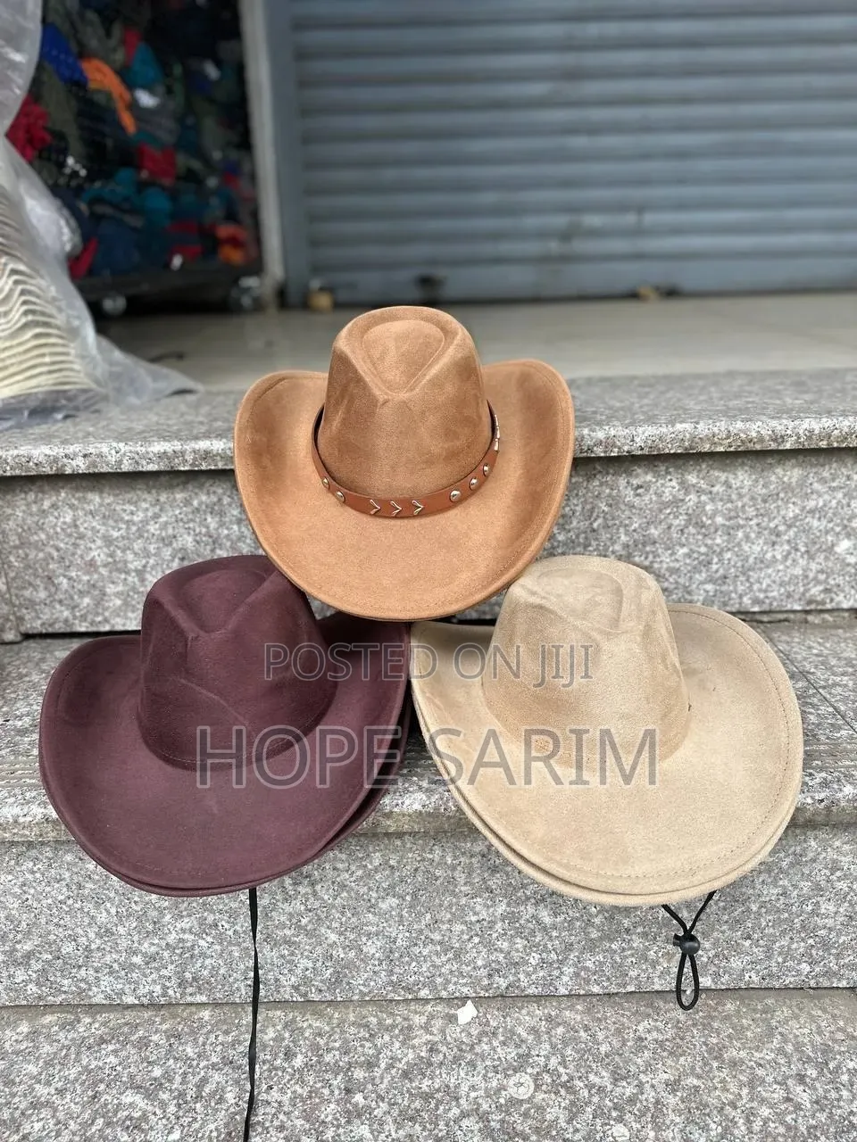 Men's Premium Faux Suede Cowboy Hats