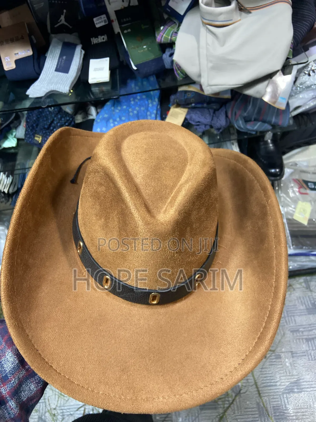Men's Premium Faux Suede Cowboy Hats