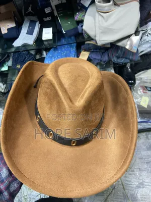 Men's Premium Faux Suede Cowboy Hats