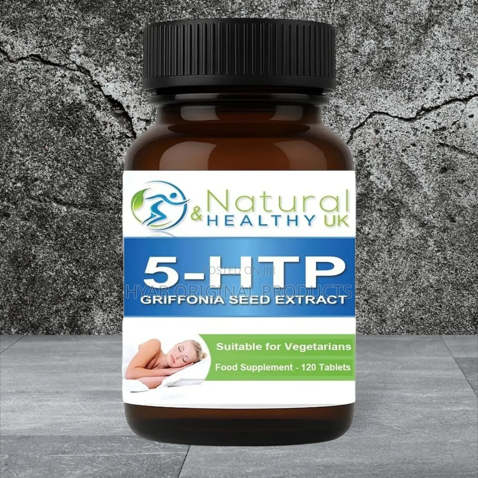 5-HTP 400mg Tablets (120 Tablets) – Griffonia Seed Extract (97%) Vegan