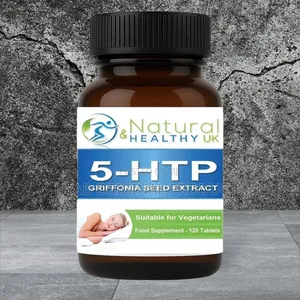 5-HTP 400mg Tablets (120 Tablets) – Griffonia Seed Extract (97%) Vegan