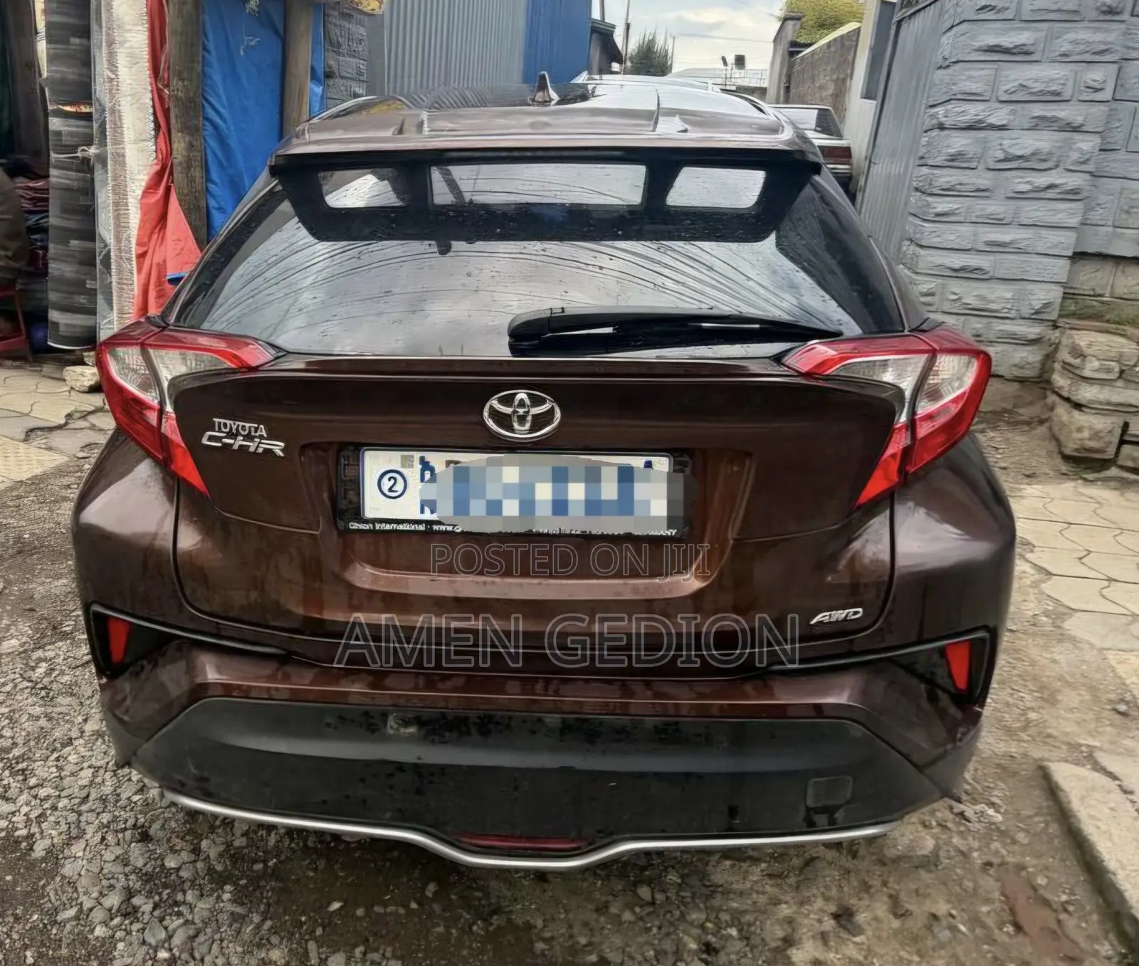 Toyota C-HR 2017 Brown