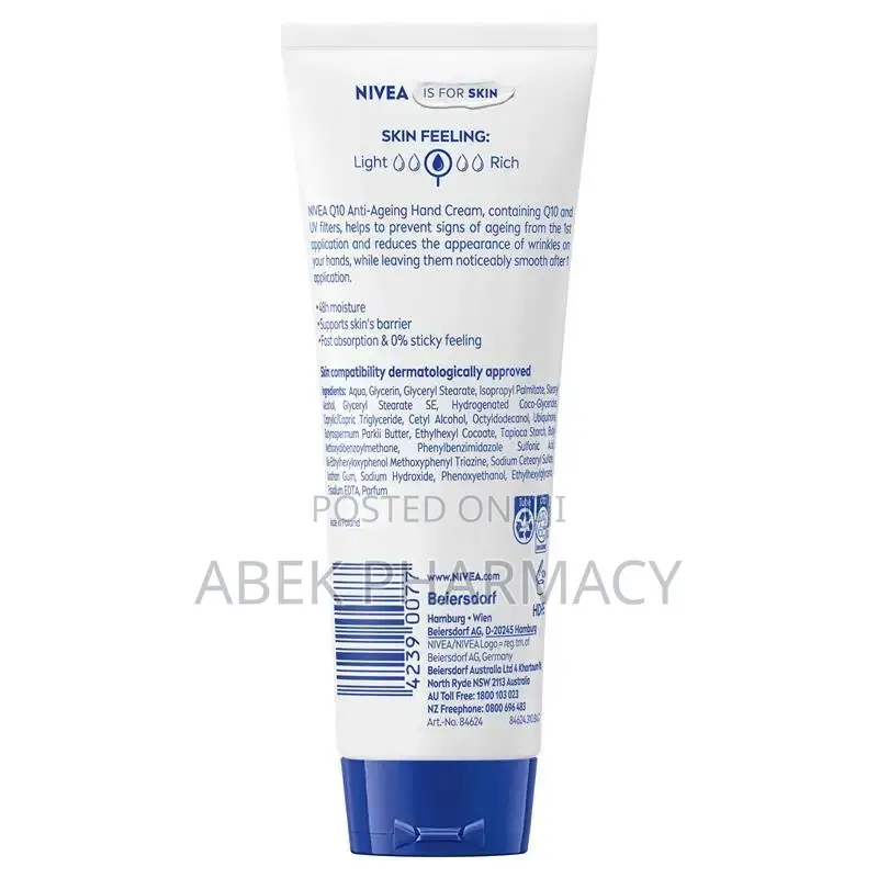 NIVEA Q10 Anti-Age Hand Cream 100ml