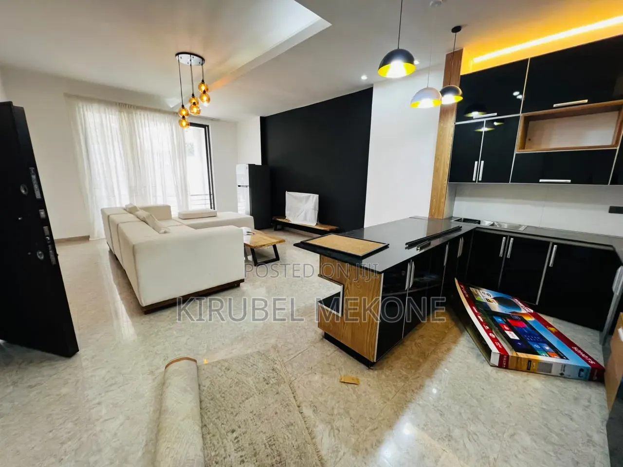 Furnished 1bdrm Apartment in Bole for rent