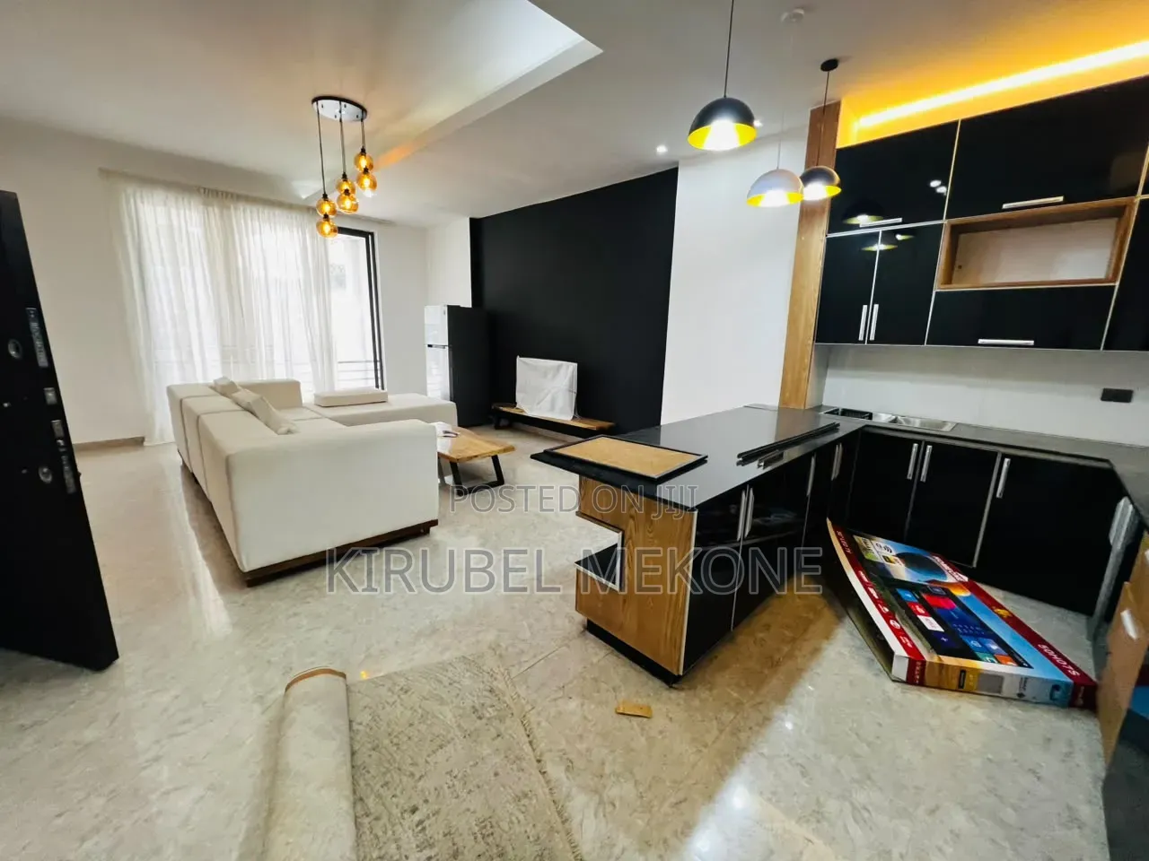 Furnished 1bdrm Apartment in Bole for rent