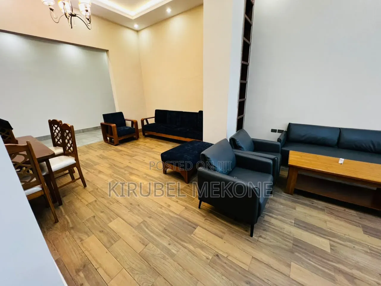 Furnished 4bdrm Apartment in Bole for rent