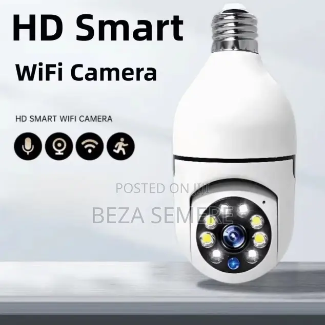 Smart Home CCTV Light Socket Camera
