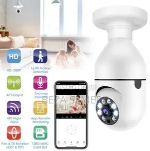 Plug Play Screw-in Surveillance Camera