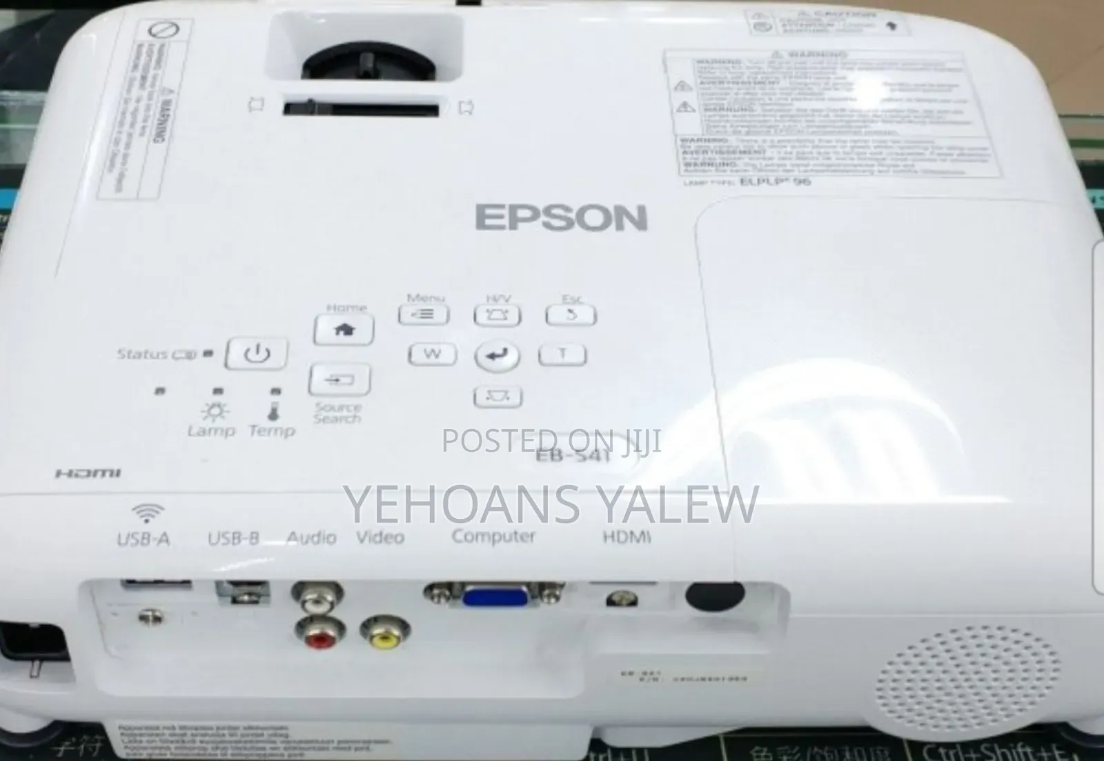 Epson Projector Model Name: EB-S41 Has Bag and Remote h