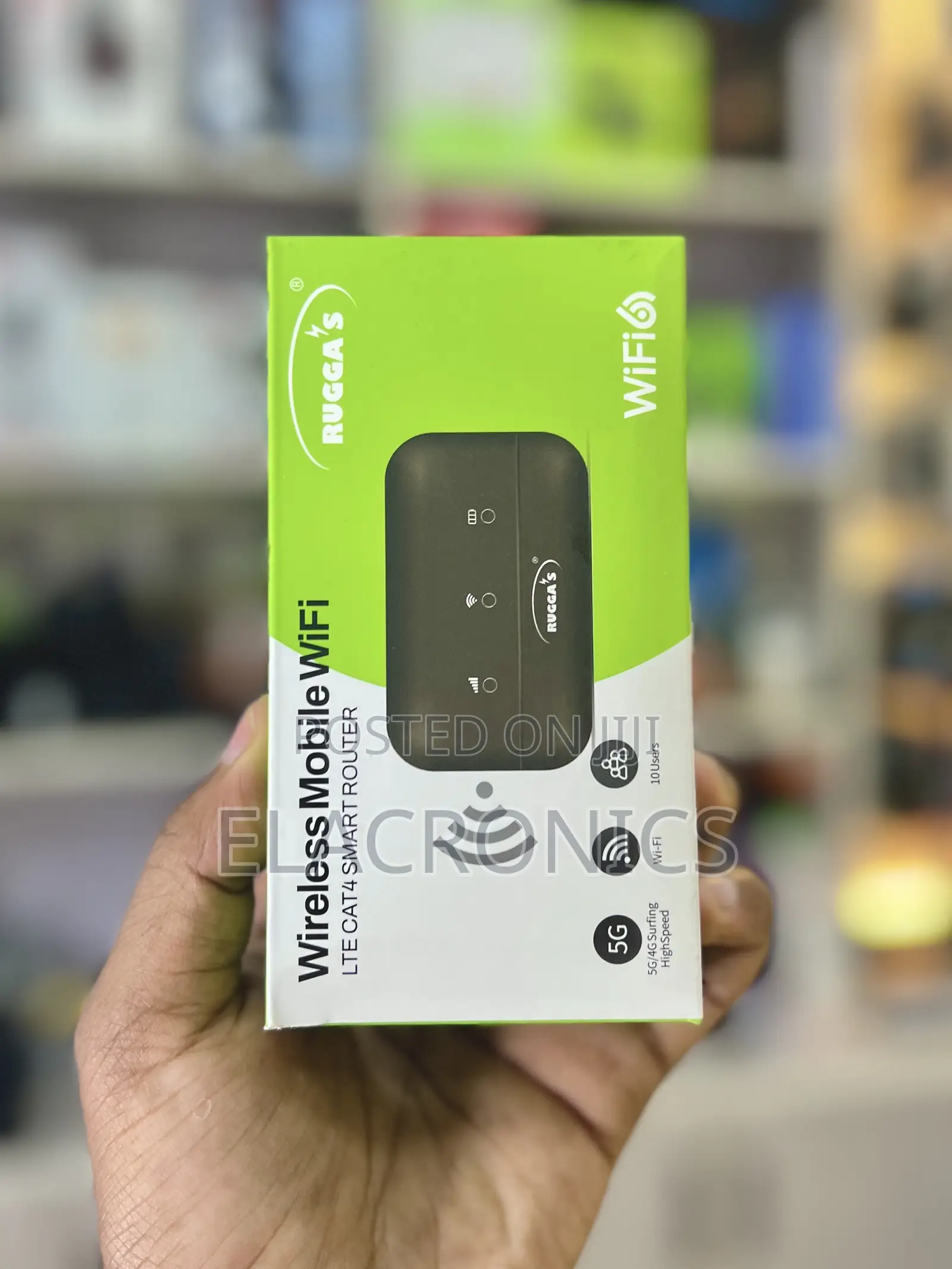 Ruggas 4G Wifi Router(Modem) - Safaricom and Ethio Tele Router