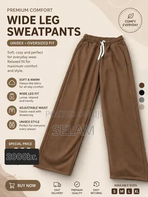 ቱታ ሱሪ Trouser L