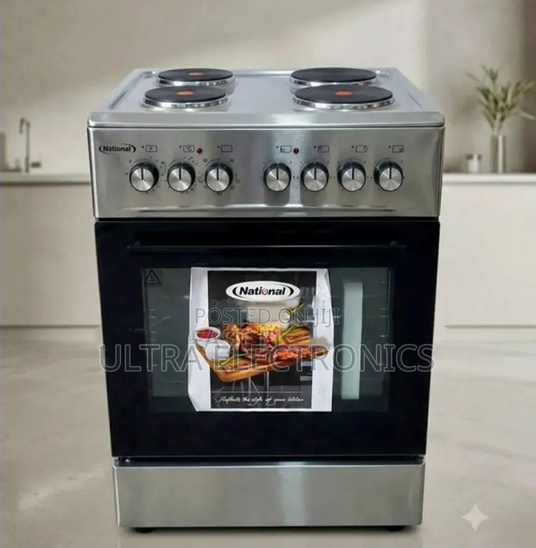 National 60×60cm Freestanding Electric Cooker Oven