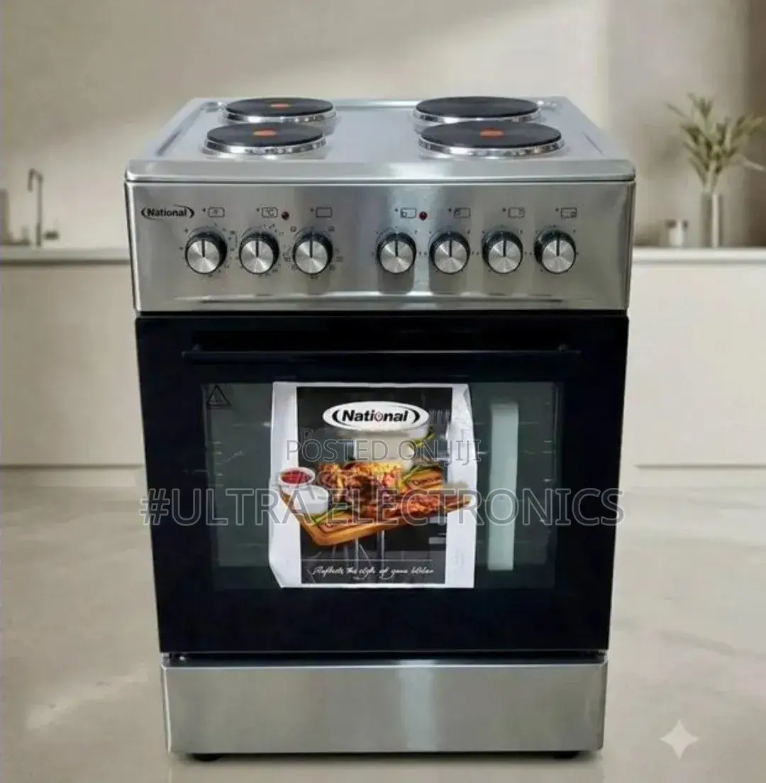 National 60×60cm Freestanding Electric Cooker Oven