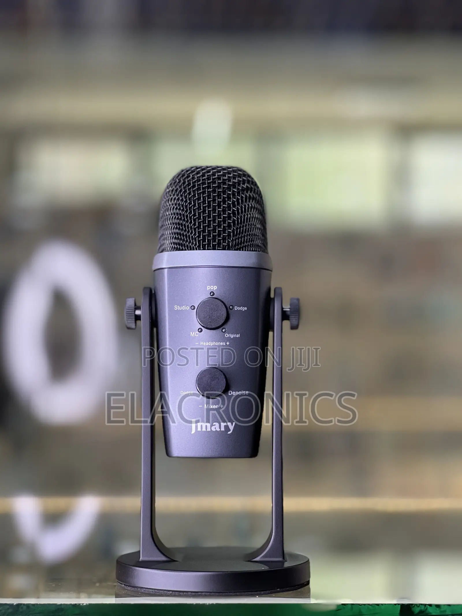 Jmary PW10 Podcast Mic(ማይክ) for Streaming, Gaming Studio Recording