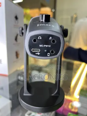 Jmary PW10 Podcast Mic(ማይክ) for Streaming, Gaming Studio Recording