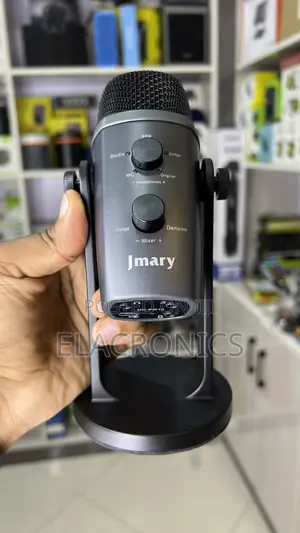 Jmary PW10 Podcast Mic(ማይክ) for Streaming, Gaming Studio Recording