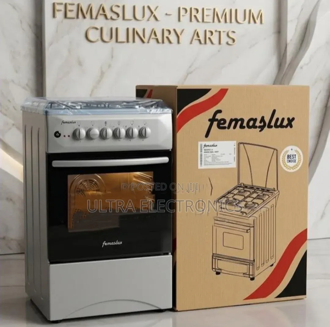 Femaslux 50×50 Freestanding Combination Cooker Hybrid Cooking •