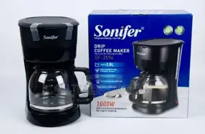 Sonifer Sf-3596 Electric Drip Coffee Maker 1.8l Large Capacity