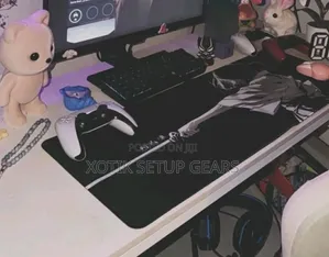 80x30x0.2 CM Anime Katana Girl Themed Gaming Mouse Pad - Desk Mat